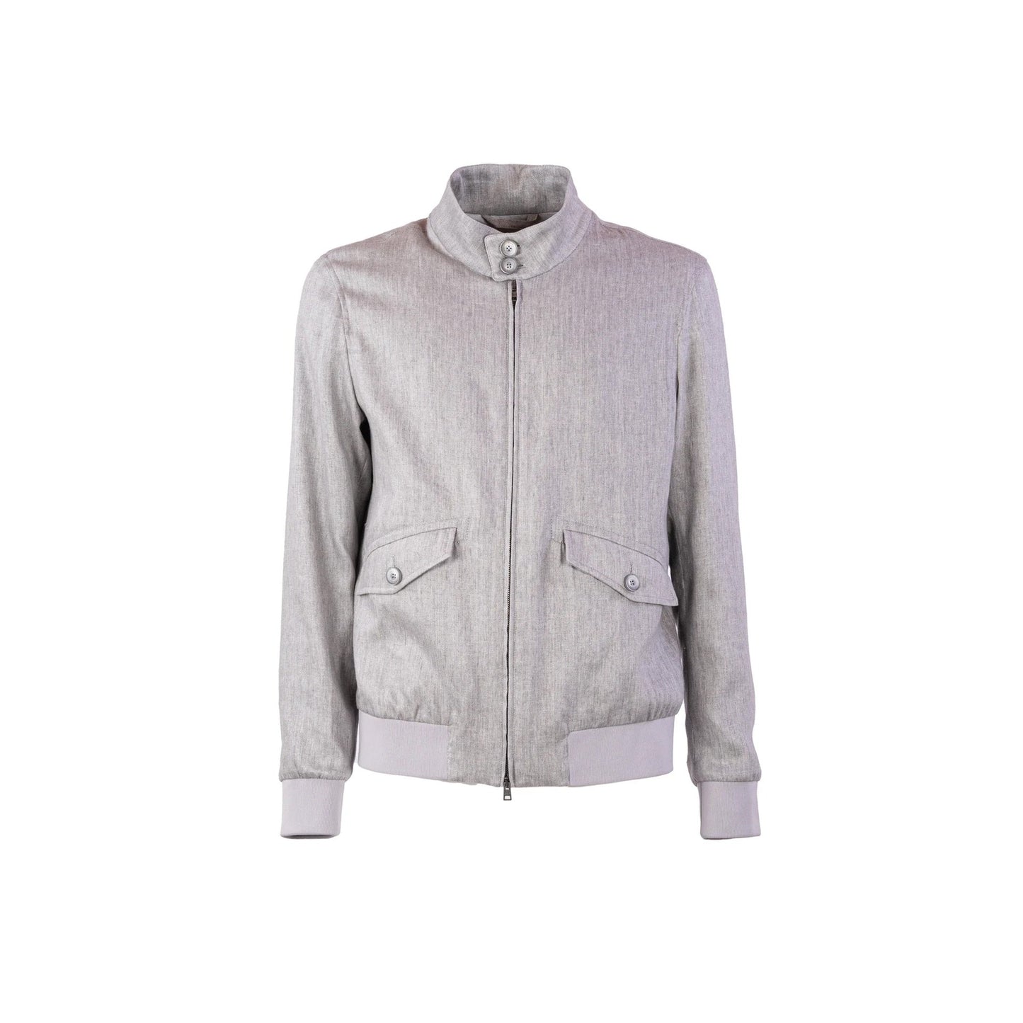 Herno Linen Bomber Jacket Men HERNO