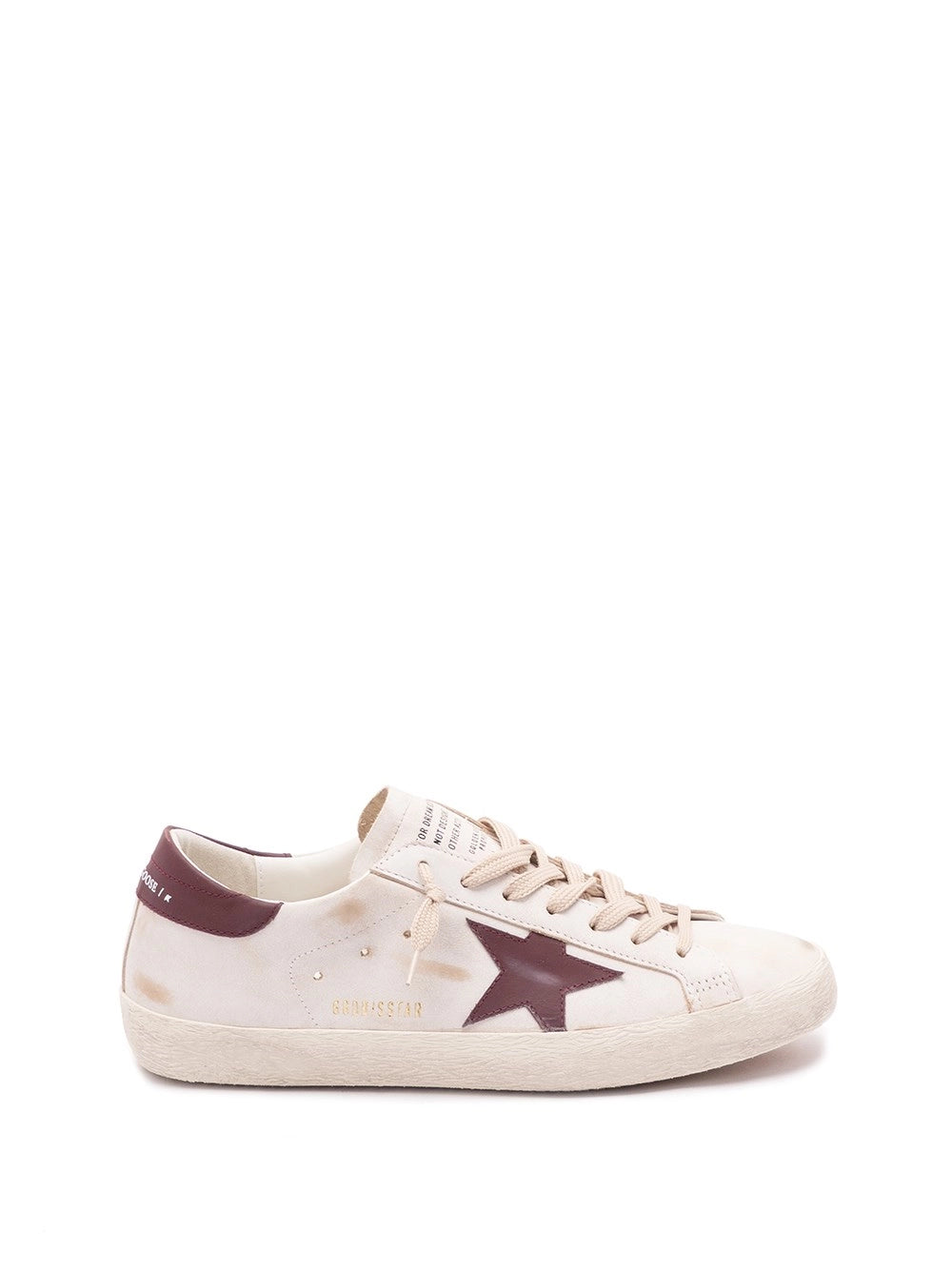 Golden Goose Men `Super-Star` Sneakers GOLDEN GOOSE