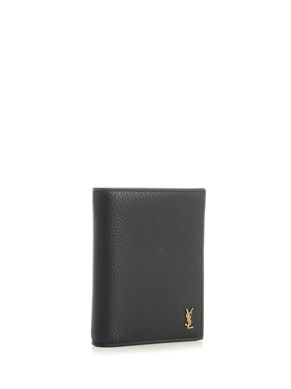 Saint Laurent Men "Tiny Cassandre" Card Holder SAINT LAURENT