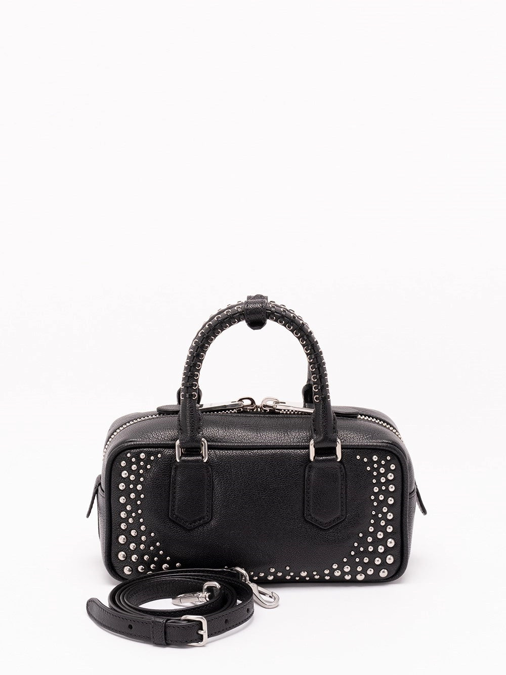 Miu Miu Women `Arcadie` Leather Bag With Studs MIU MIU