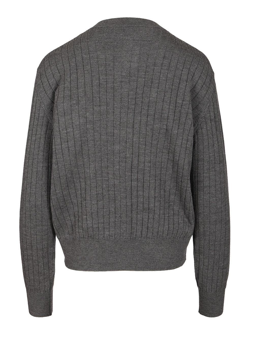 Bottega Veneta Women Ribbed Wool Cardigan