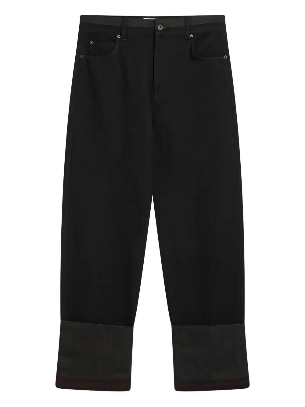 Loewe Men Cuffed Denim Jeans LOEWE