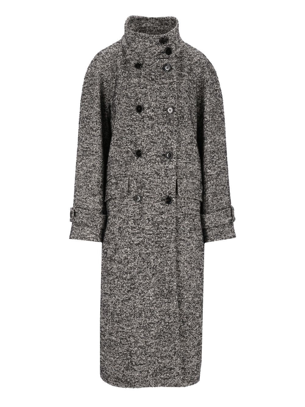 Dolce & Gabbana Women Long Oversized Coat DOLCE & GABBANA
