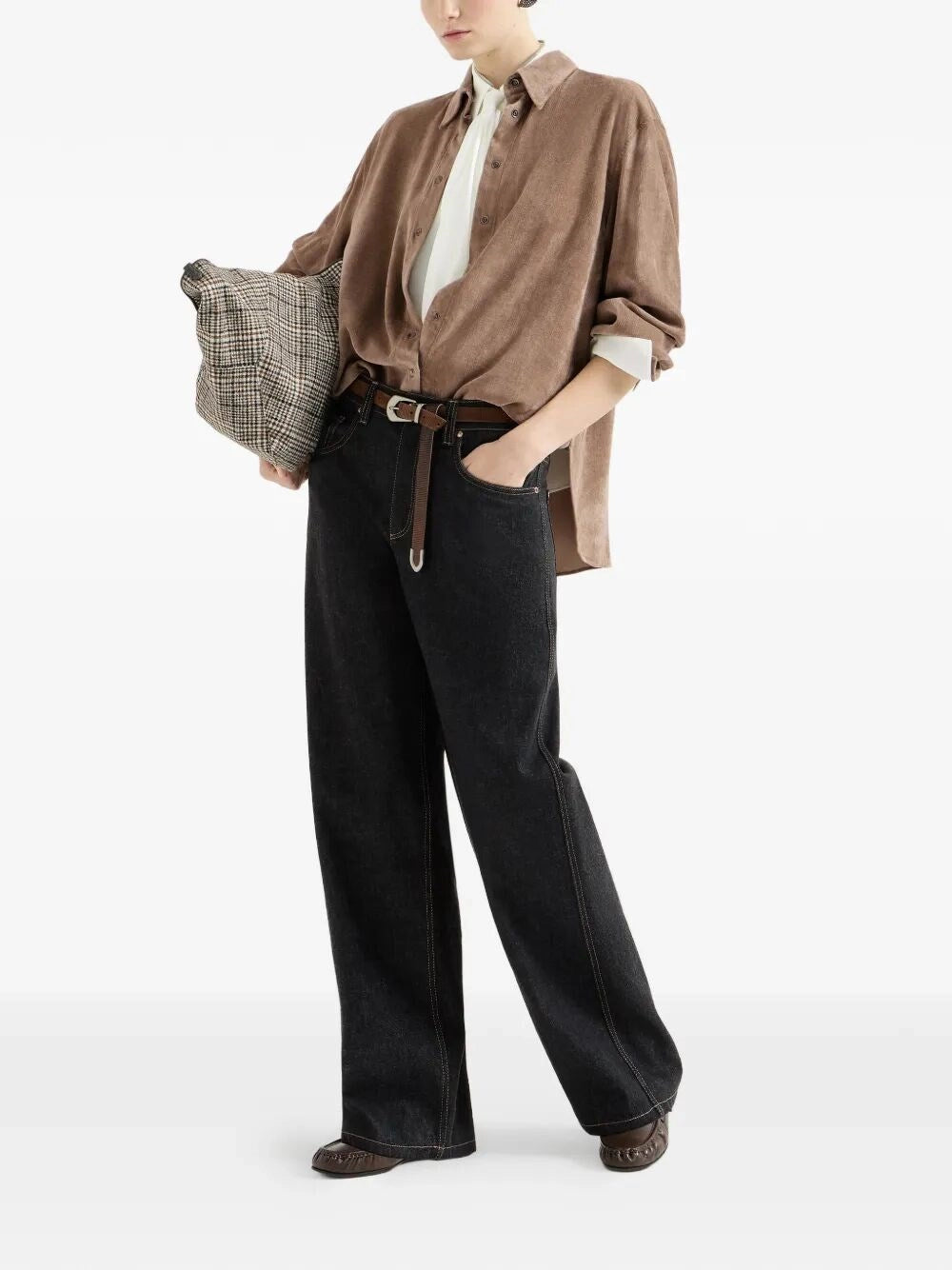 Brunello Cucinelli Women Denim Pants BRUNELLO CUCINELLI