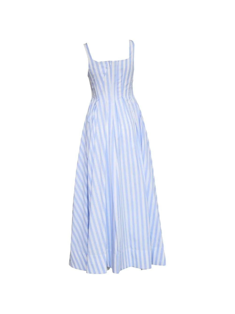 Sportmax Women Long Dress In Pure Cotton Poplin SPORTMAX