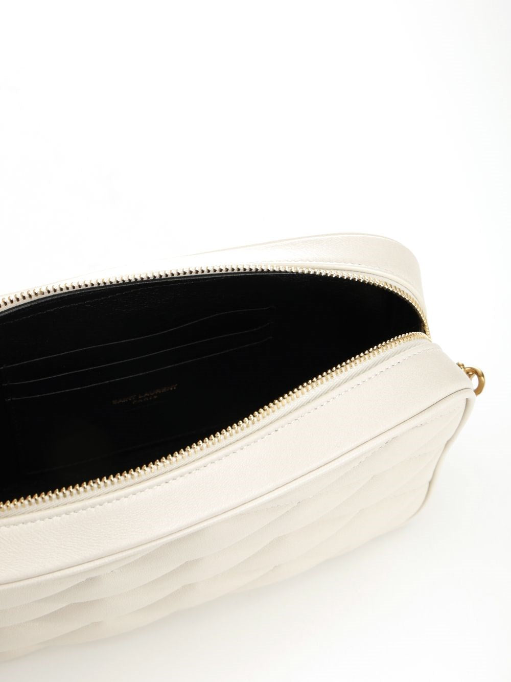 Saint Laurent Women Quilted Leather Camera Bag SAINT LAURENT