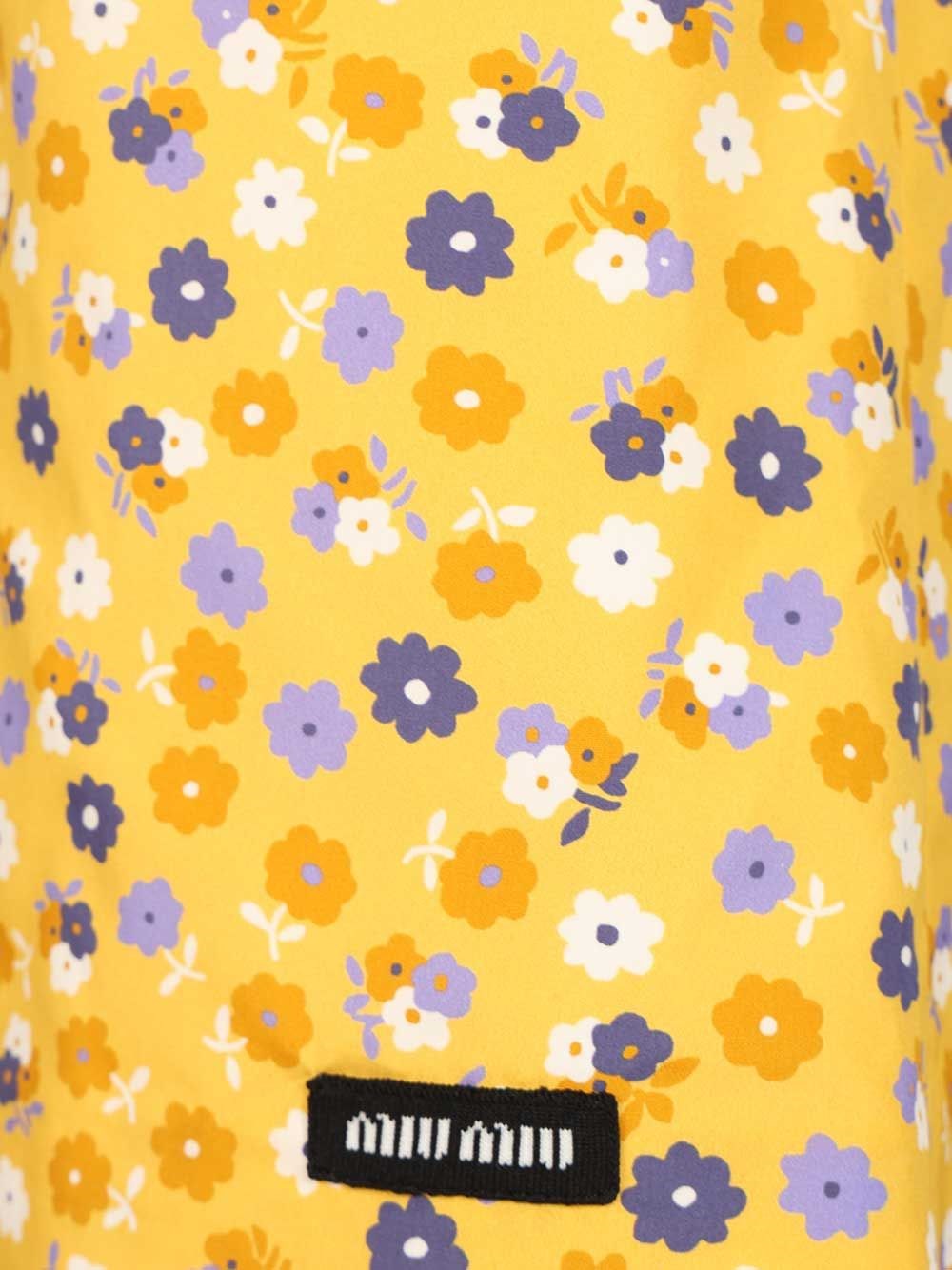 Miu Miu Women Poplin Dress MIU MIU
