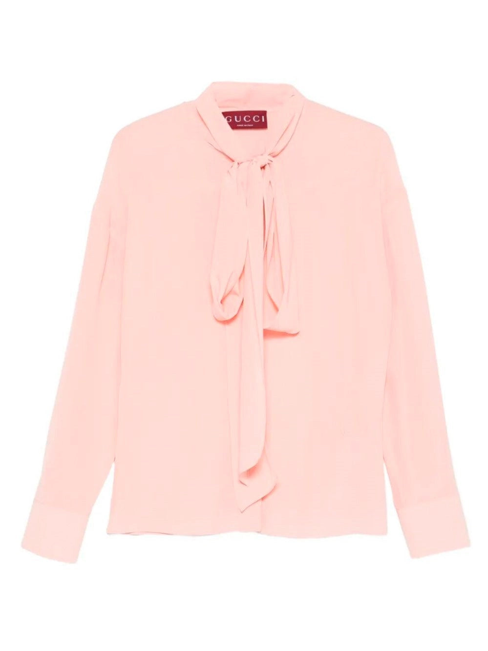 Gucci Women Crepe De Chine Bio Silk Shirt GUCCI