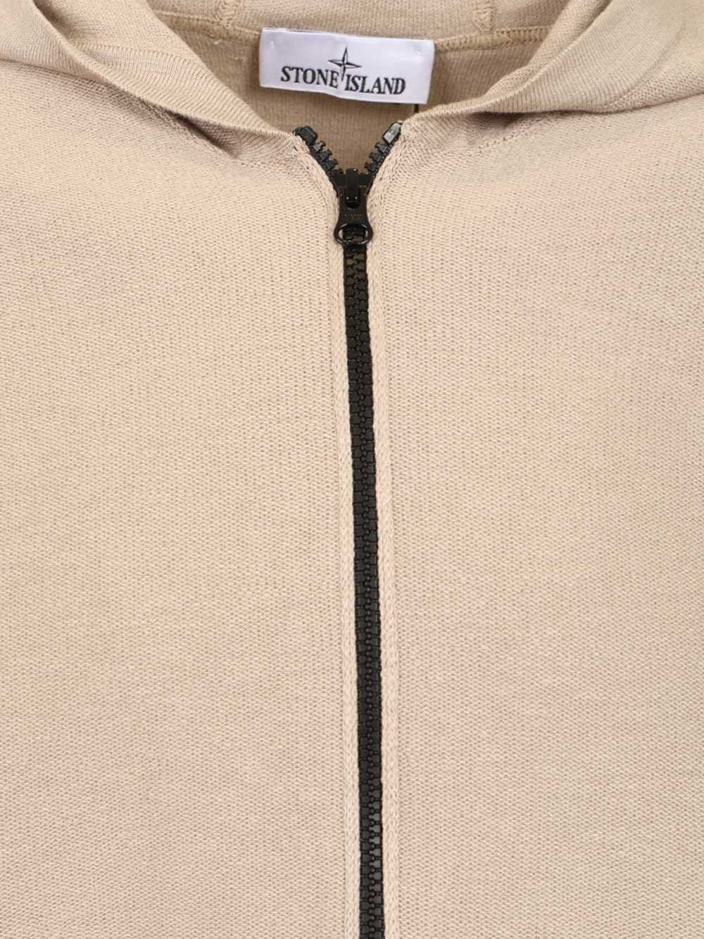 Stone Island Men Panama Organic Cotton Zip-Up Hooded Jacket STONE ISLAND