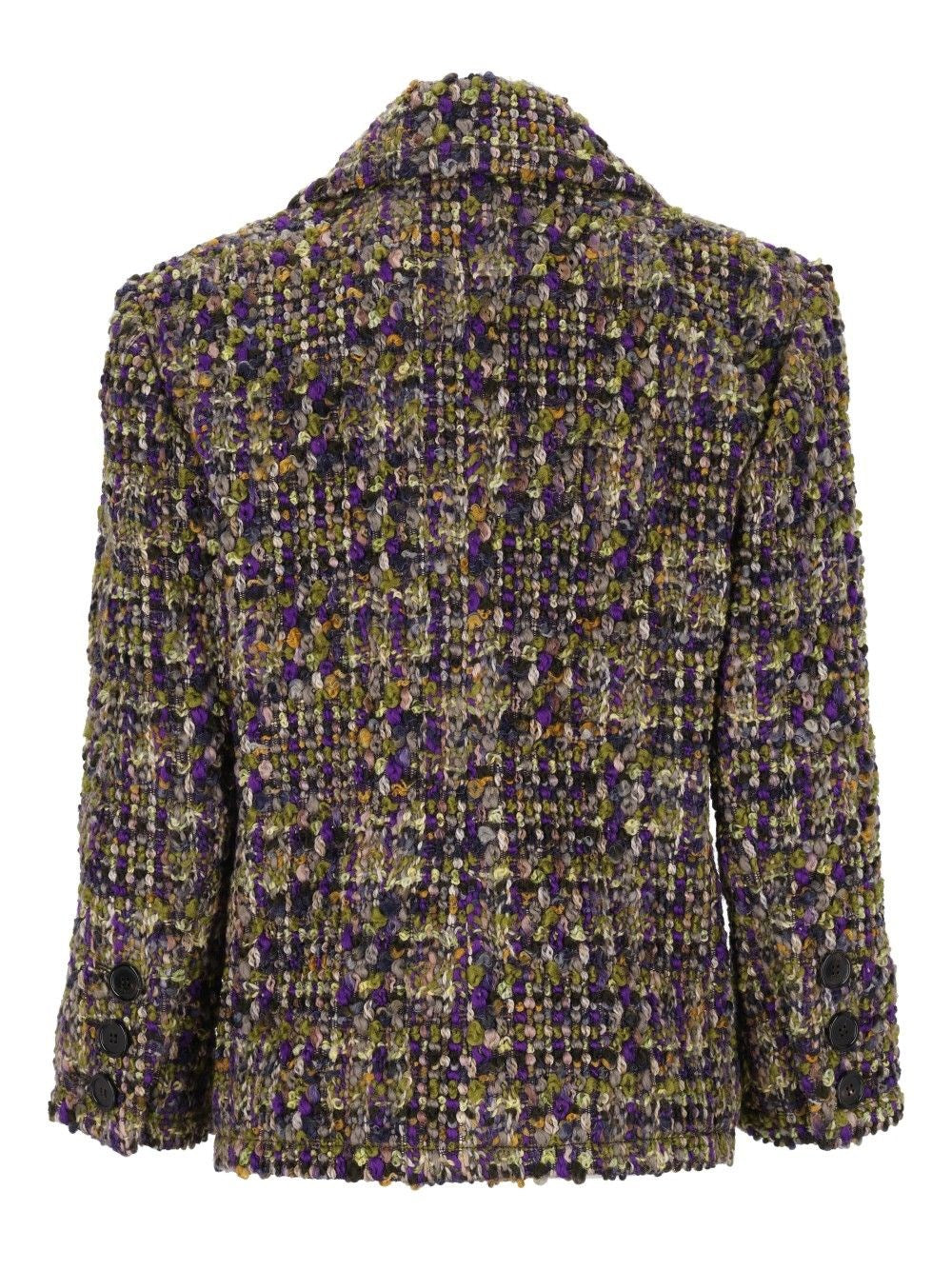 Saint Laurent Women Tweed Blazer SAINT LAURENT