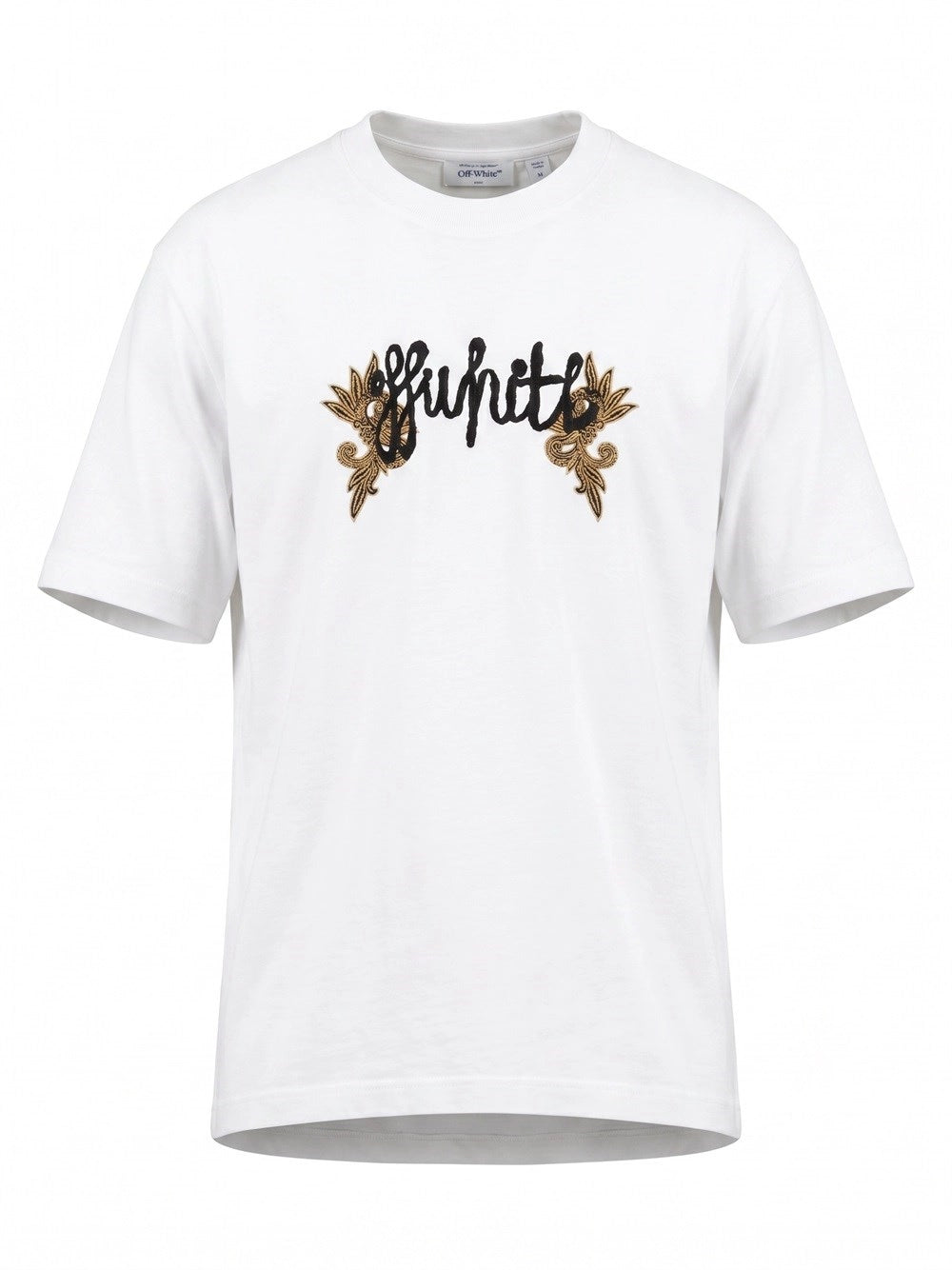 Off White Men `Paisley Arrow Skate` T-Shirt