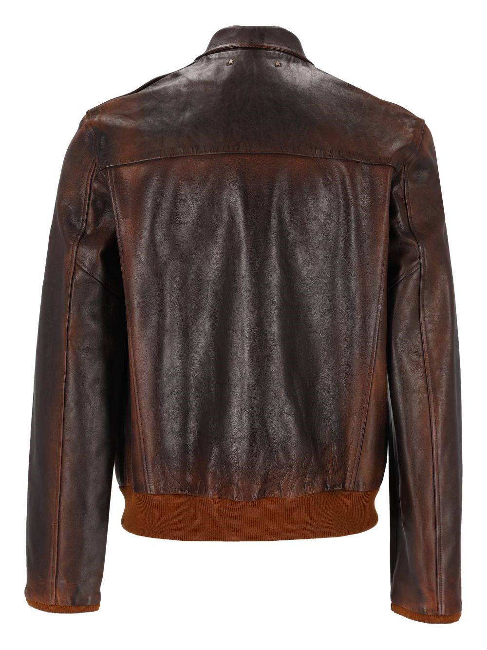 Golden Goose Men Distressed-Effect Bomber Jacket GOLDEN GOOSE