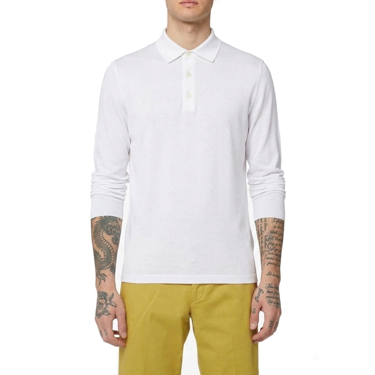 Herno Long Sleeve Polo Shirt Men HERNO