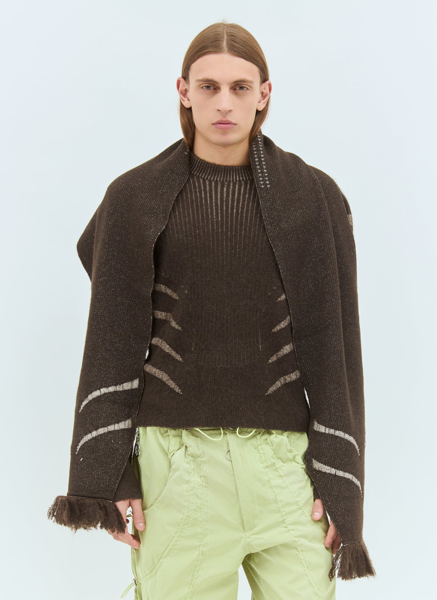 Charlie Constantinou Men Plated Pullover Hooded Sweater Charlie Constantinou