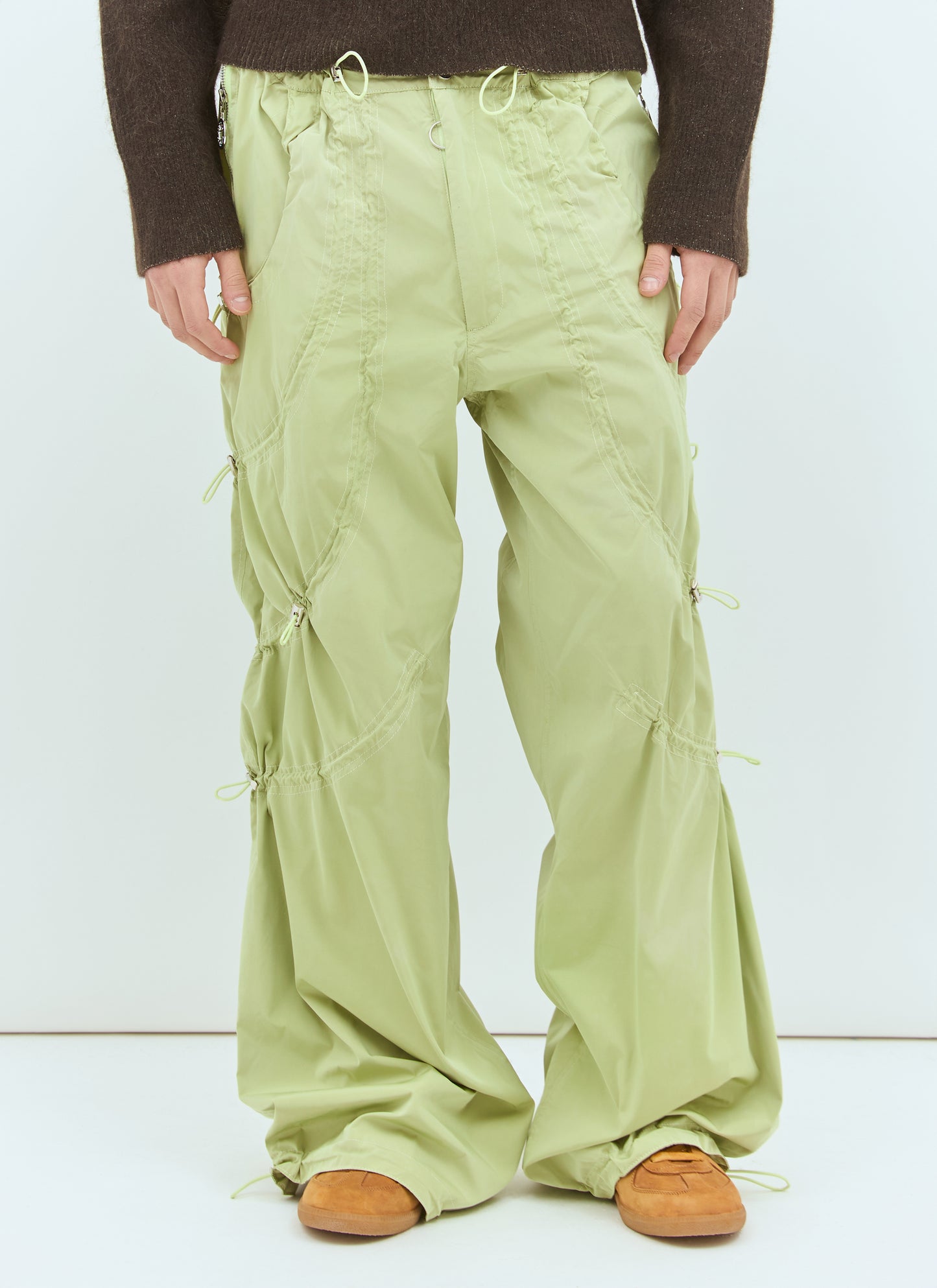 Charlie Constantinou Men Adjustable Fit Cord Pants Charlie Constantinou