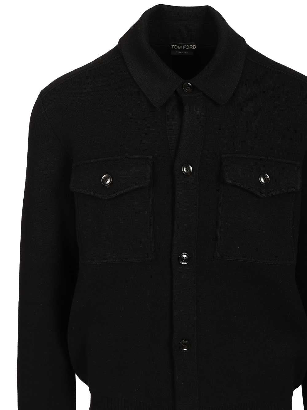 Tom Ford Men Wool And Cashmere Overshirt TOM FORD