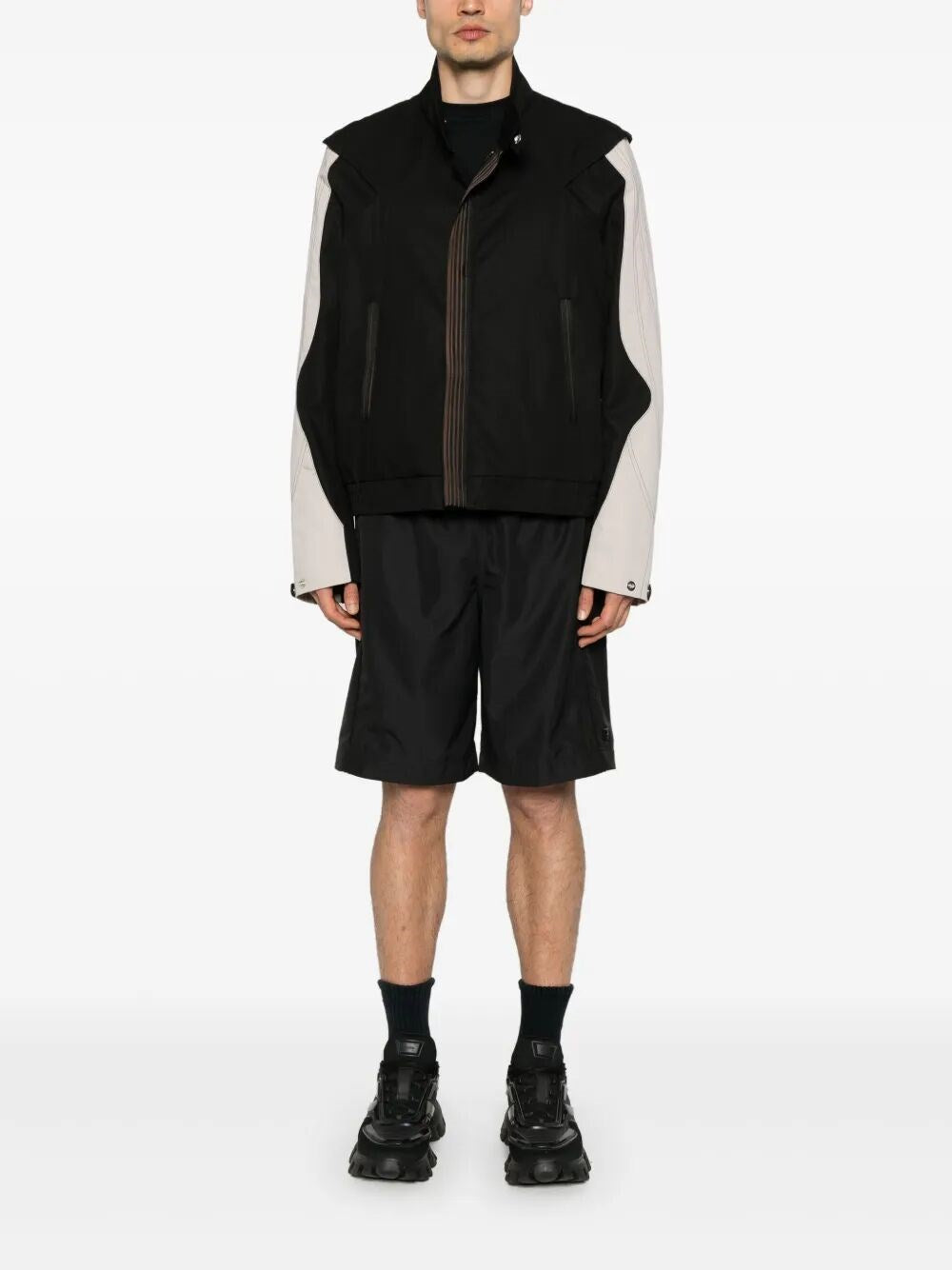 Givenchy Men Bermuda Shorts With `4G` Details GIVENCHY
