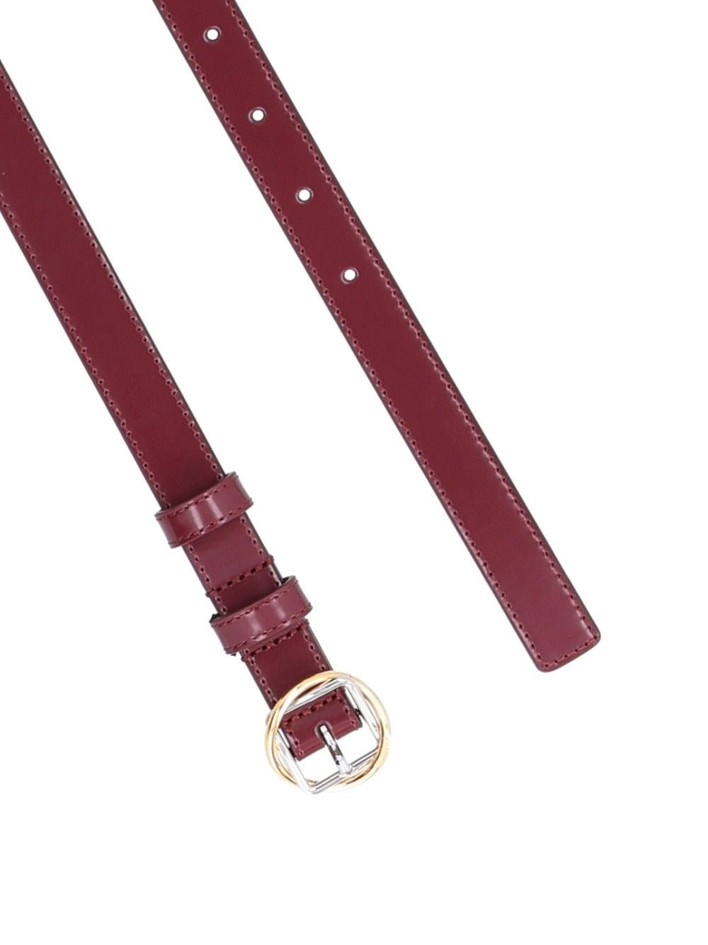Jacquemus Women Salon Leather Belt JACQUEMUS