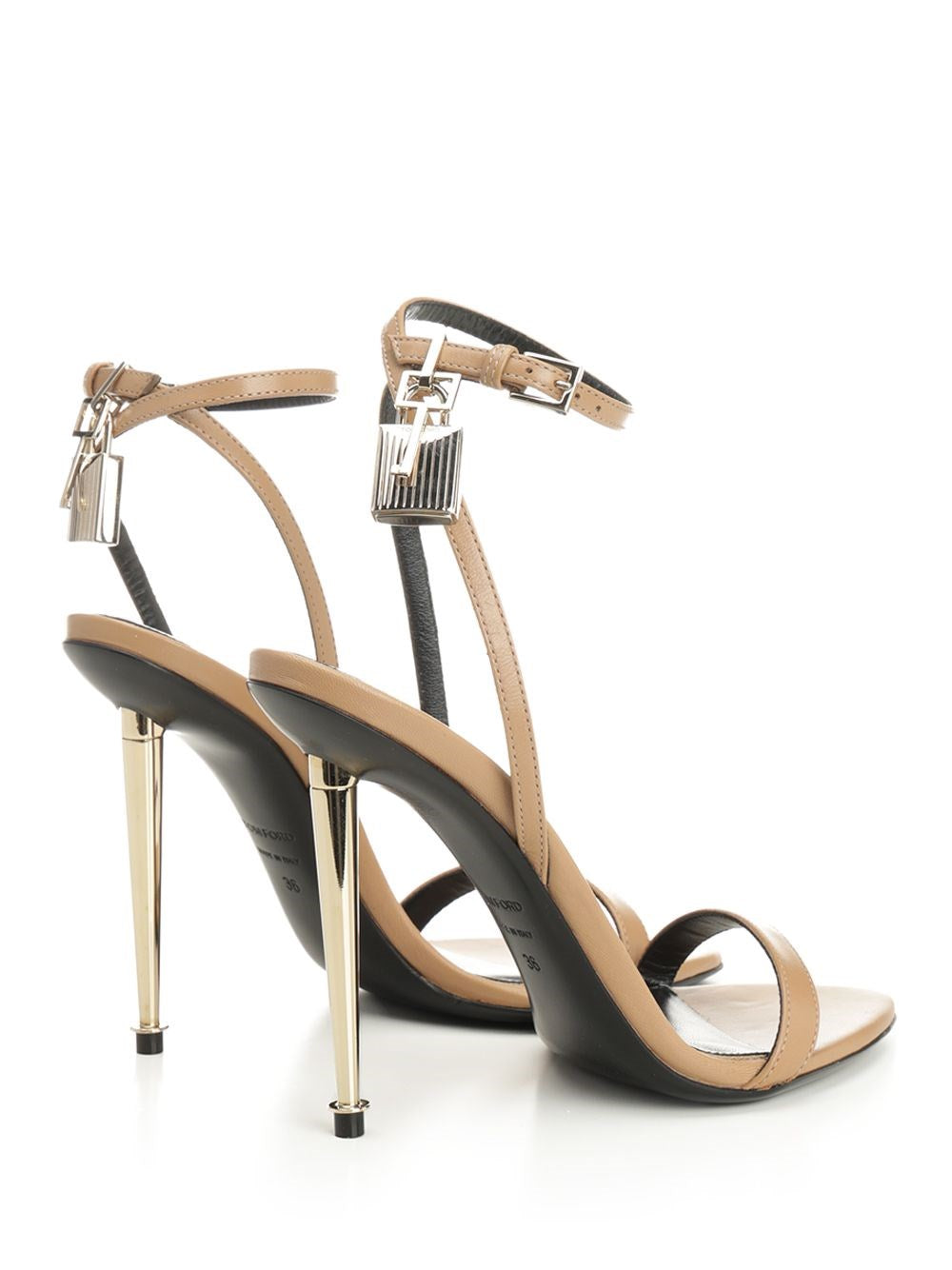Tom Ford Women "Padlock" Leather Sandals TOM FORD