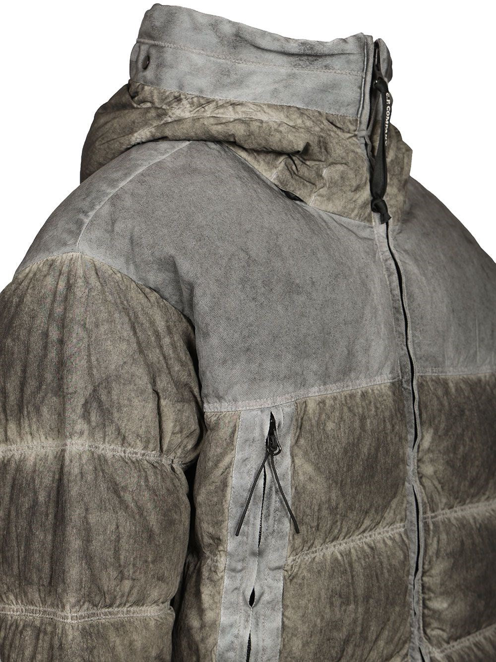 C.P. Company Men Quilted Jacket With Hood C.P. COMPANY