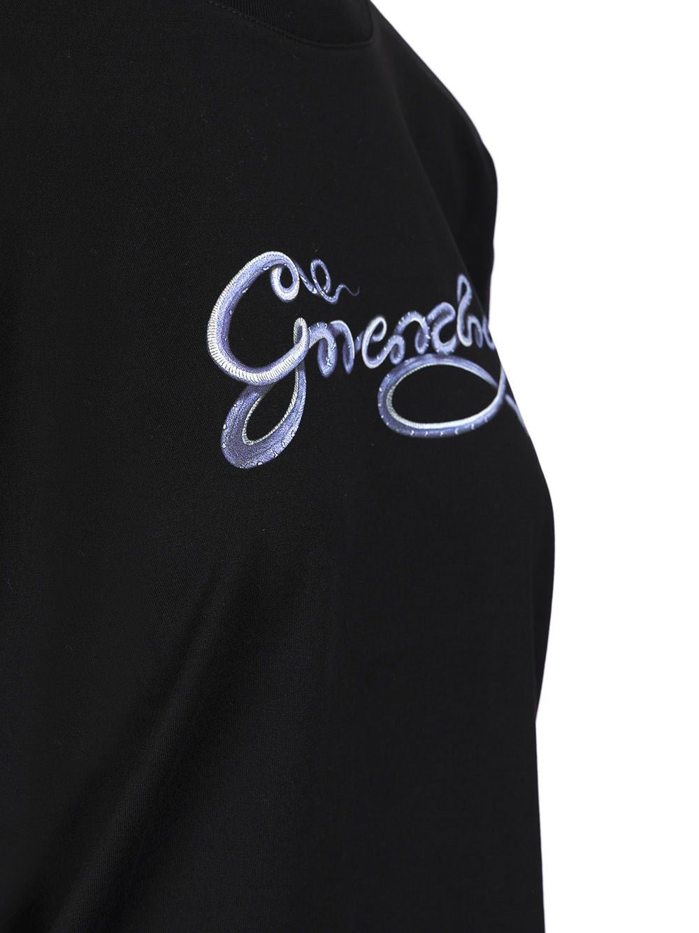 Givenchy Women T-Shirt With Printed Logo GIVENCHY