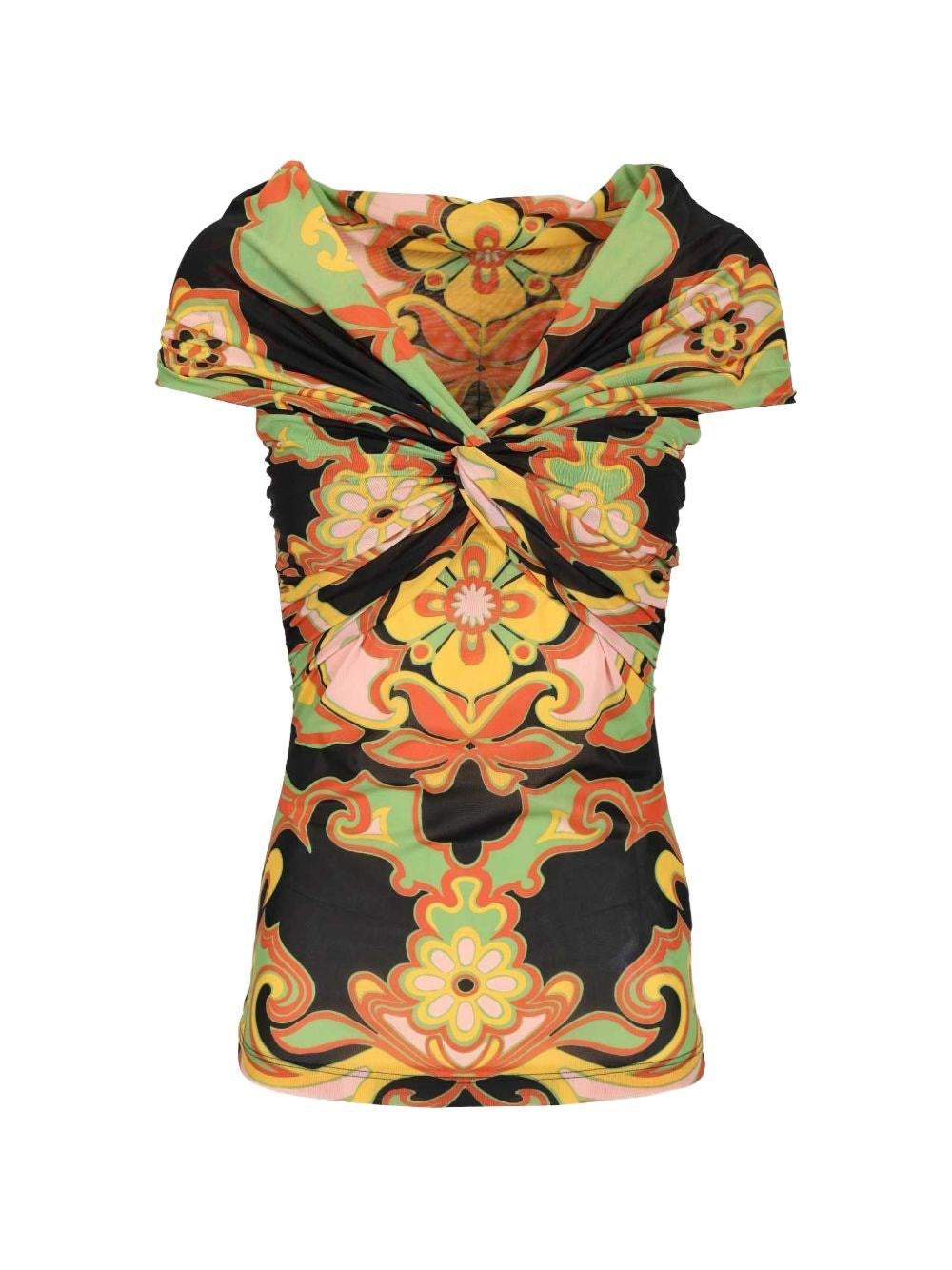 Etro Women Printed Body With Bart Neckline ETRO