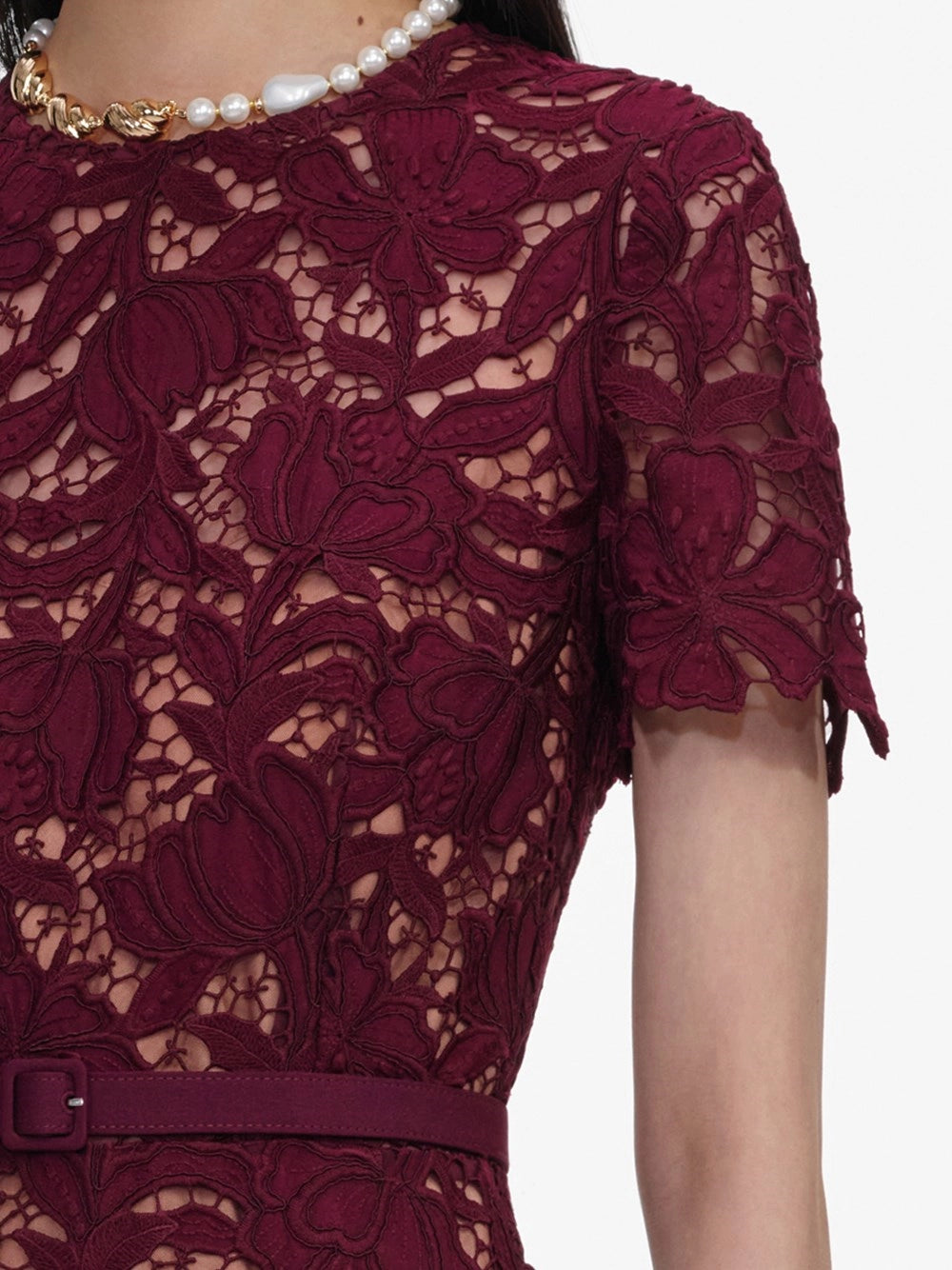 Self-Portrait Women Lace Midi Dress SELF-PORTRAIT