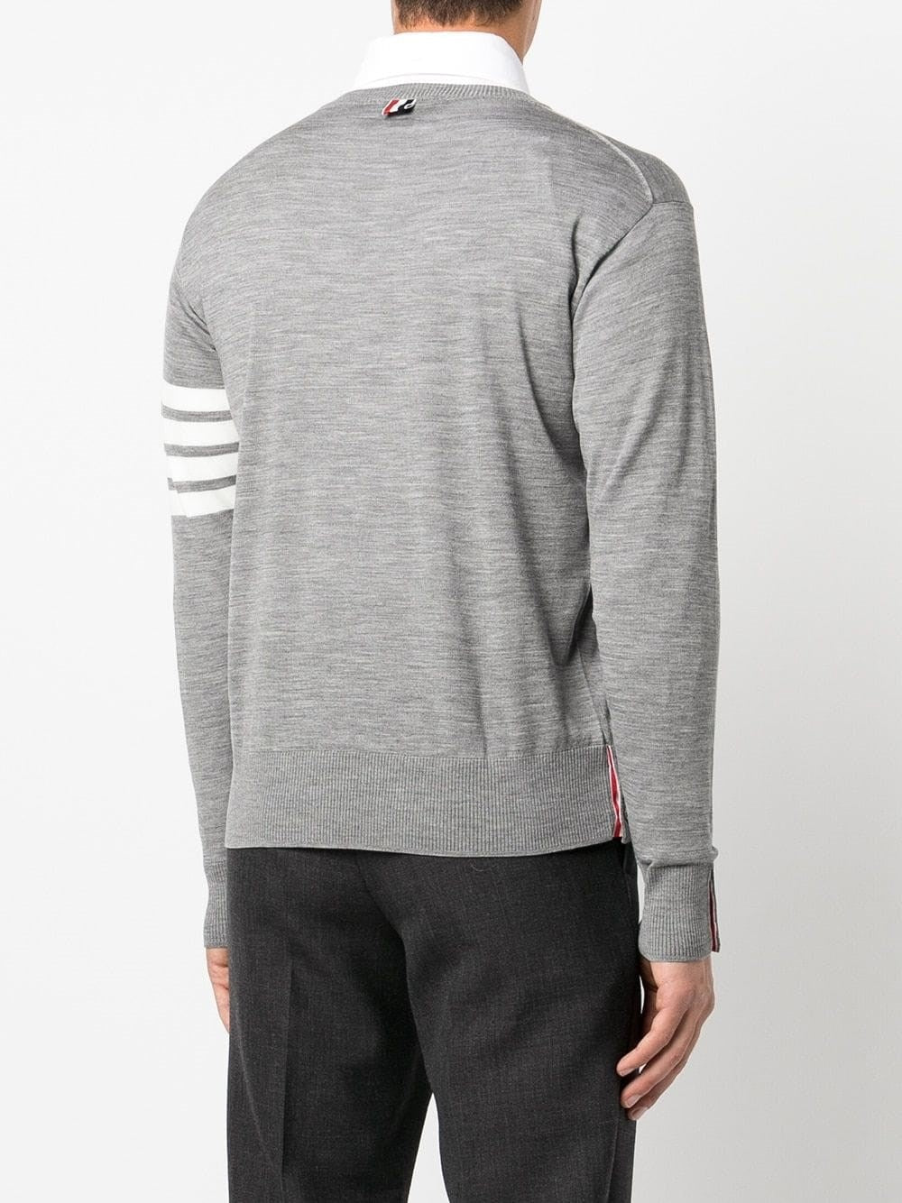 Thom Browne Men '4-Bar' Merino Wool Sweater THOM BROWNE