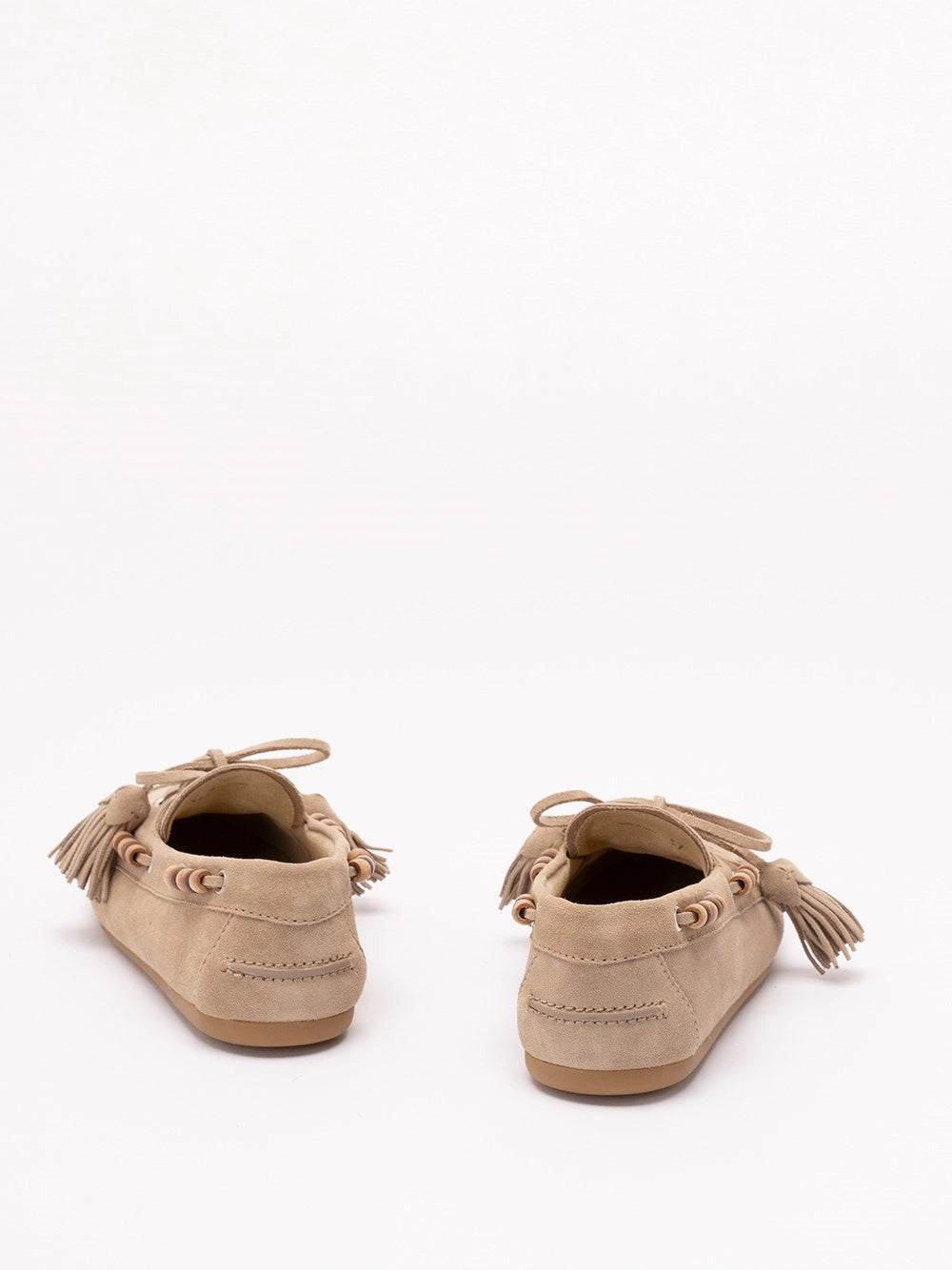 Miu Miu Women Suede Tassel Loafers MIU MIU