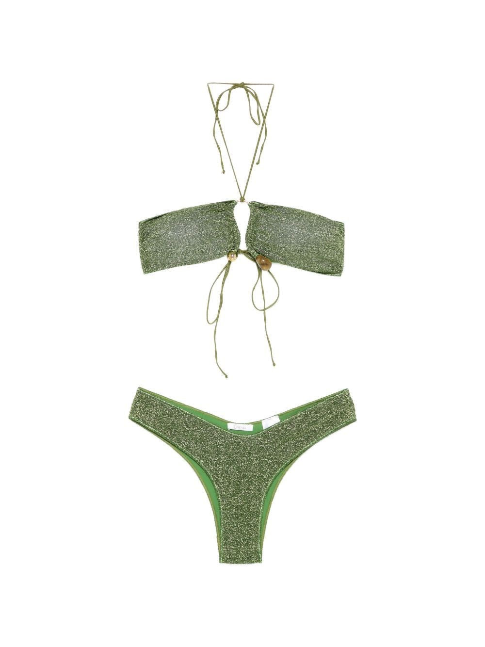 Oseree Women Lumiere Stones Bandeau Bikini OSEREE