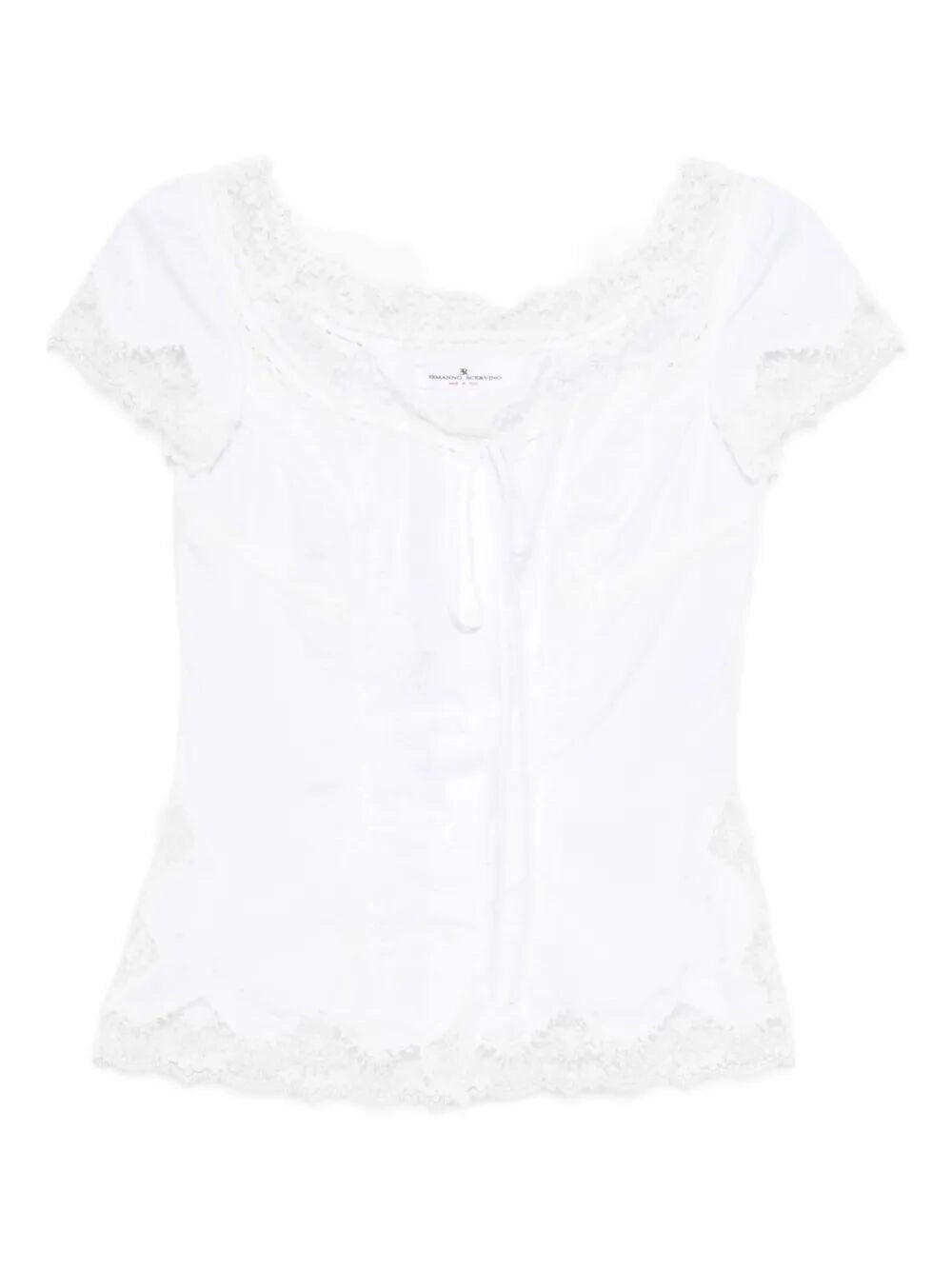 Ermanno Scervino Women Shirt With Embroidery ERMANO SCERVINO