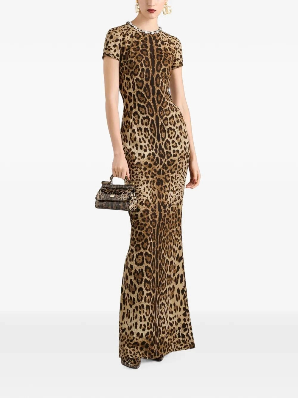 Dolce & Gabbana Women Leopard-Print Dress DOLCE & GABBANA