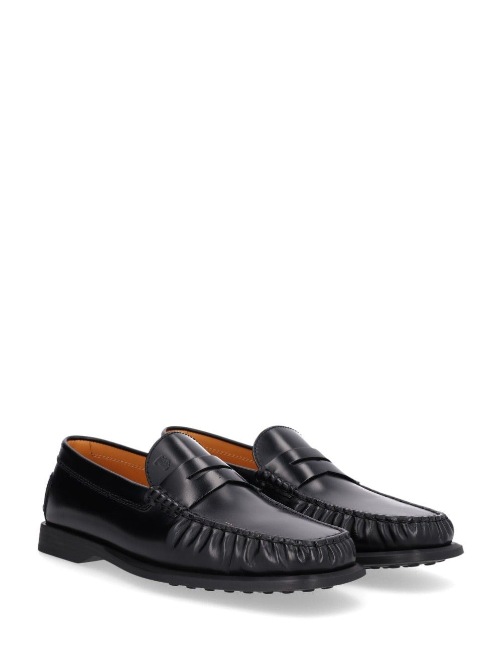 Tod's Men Moccasin In Curled Leather TOD'S