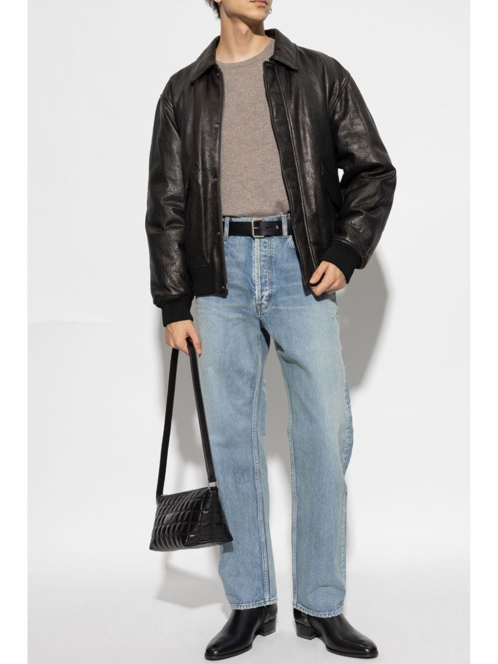 Saint Laurent Men Crew-Neck Sweater SAINT LAURENT