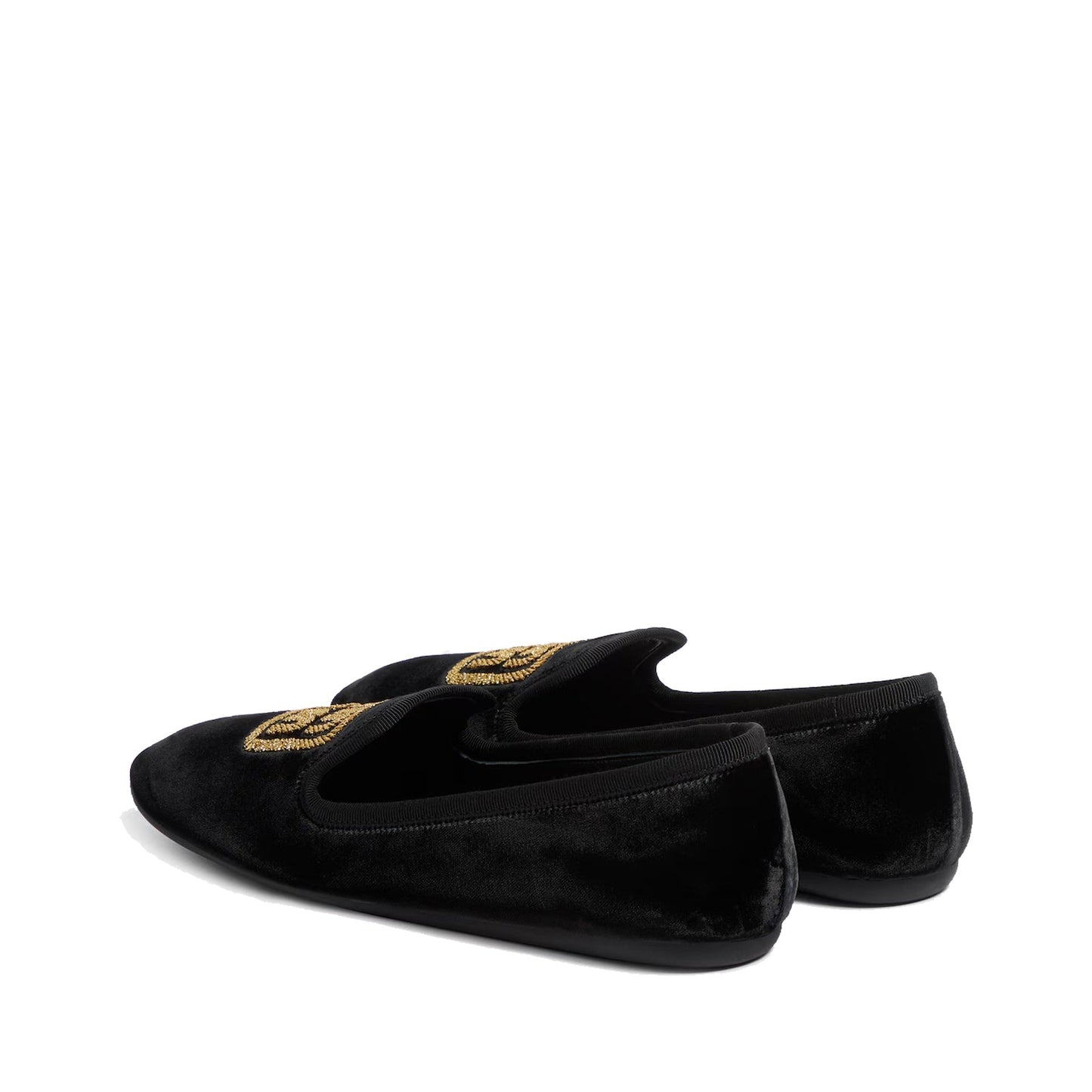 Miu Miu Logo Velvet Flats Women MIU MIU