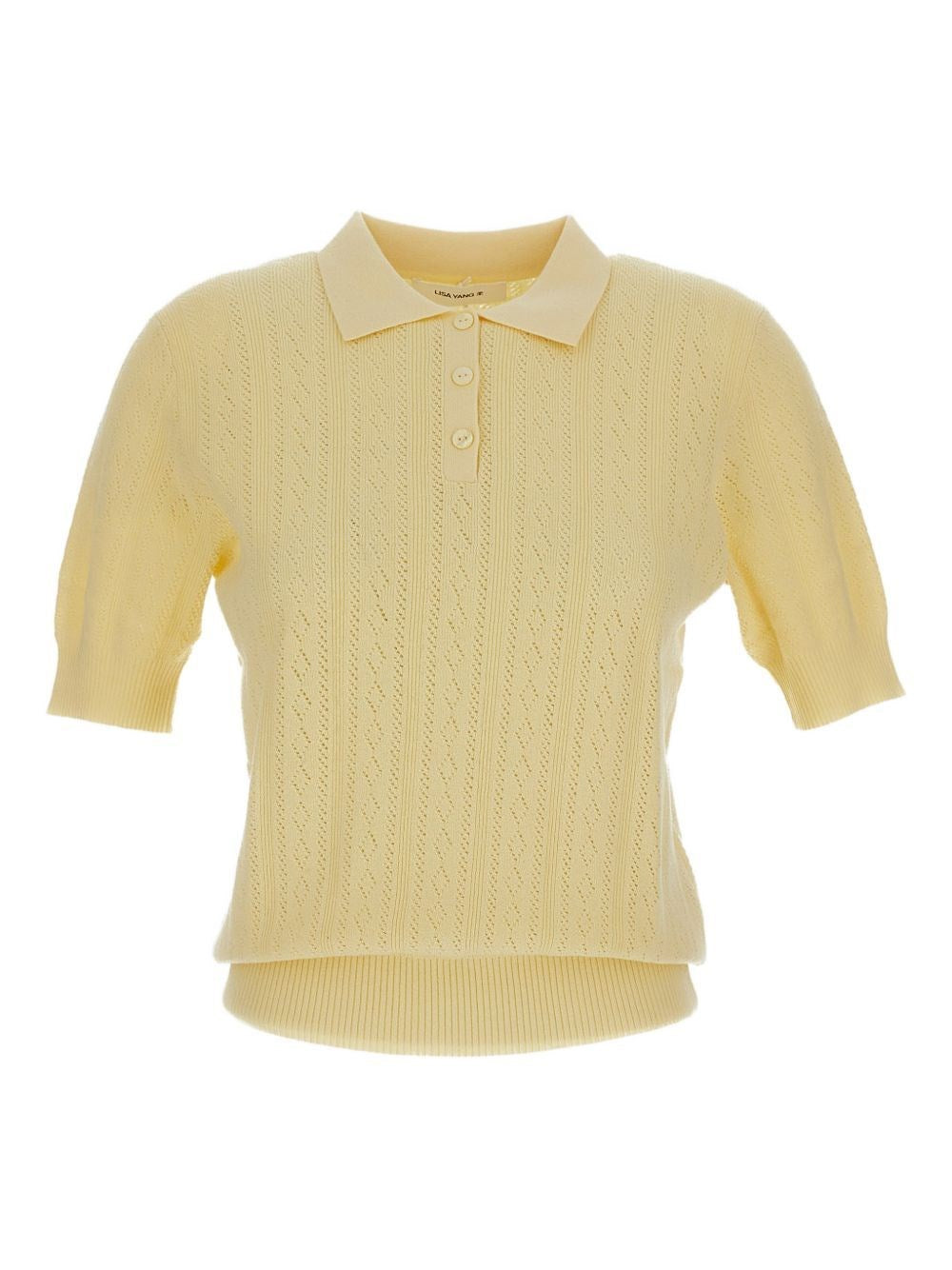 Lisa Yang Women Sweater With Collar LISA YANG