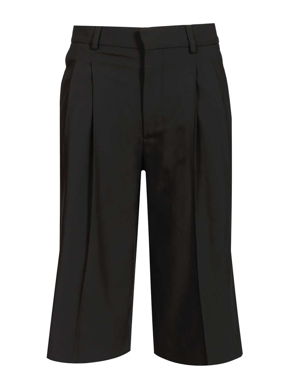 Ami Women Wide-Leg Bermuda Shorts AMI PARIS