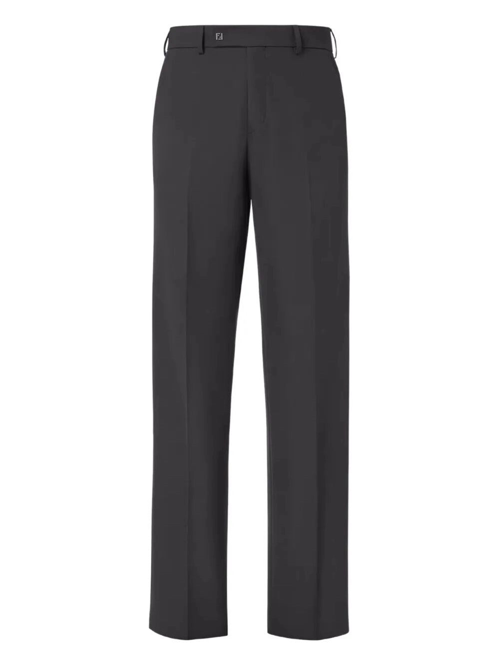 Fendi Men Wool Gabardine Pants FENDI