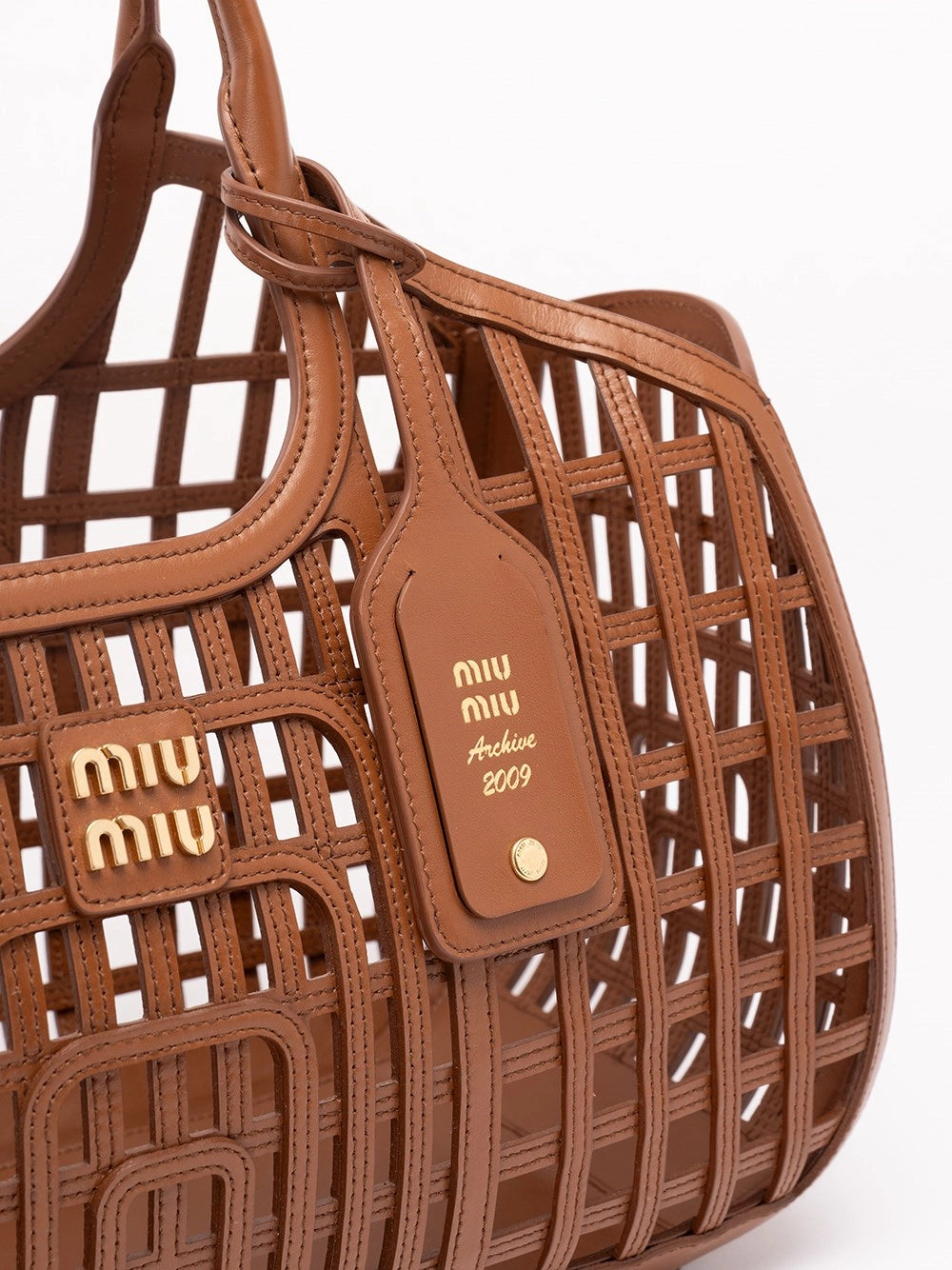 Miu Miu Women Leather Basket MIU MIU