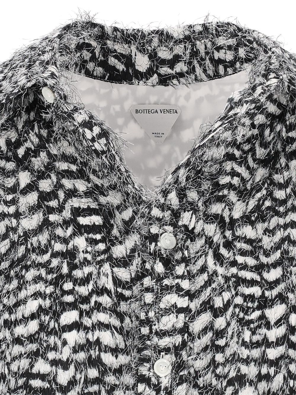 Bottega Veneta Women Viscose Shirt With Fil Coupé Feathers BOTTEGA VENETA