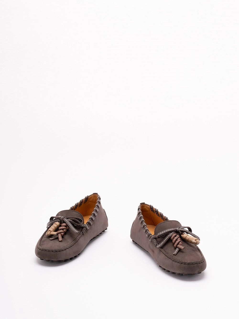 Tod's Women `Glove Gommino` Loafers In Nubuck TOD'S