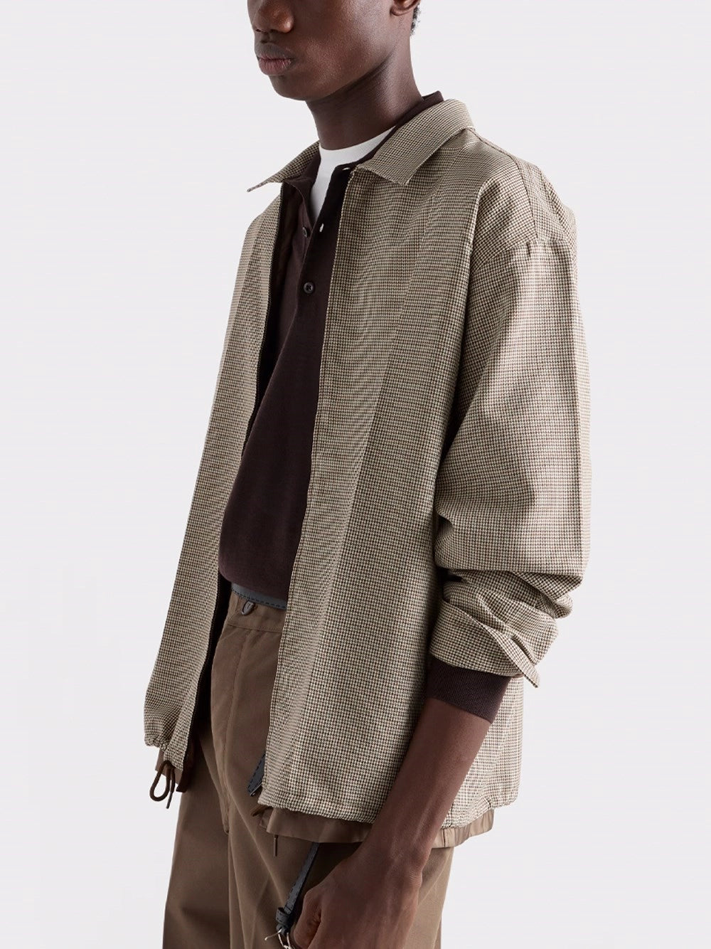 Prada Men Cord Wool Shirt PRADA
