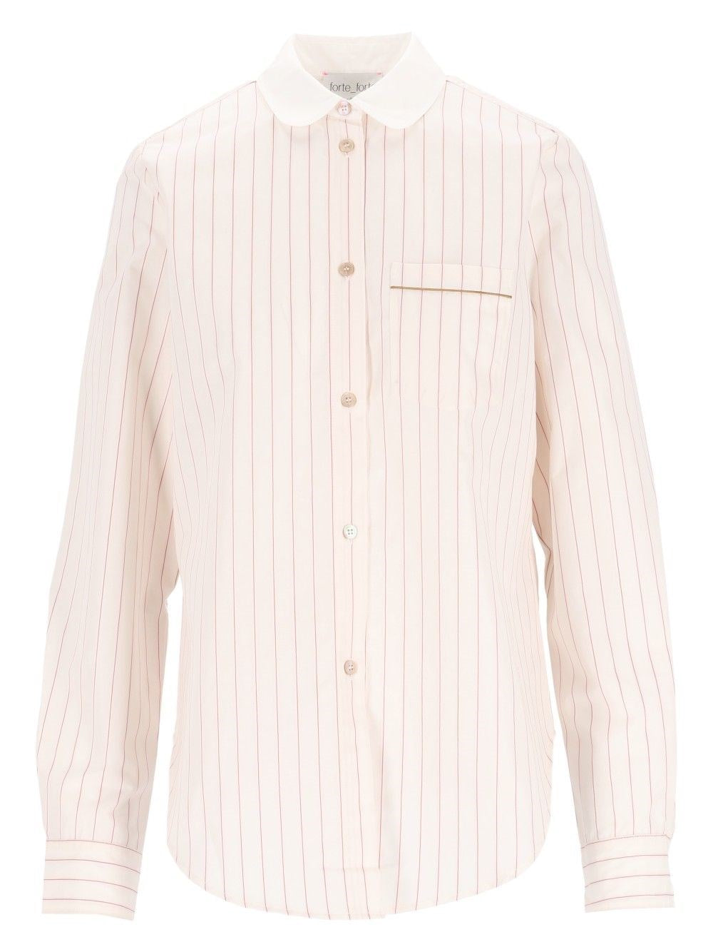 Forte_Forte Women Shirt With French Collar FORTE FORTE