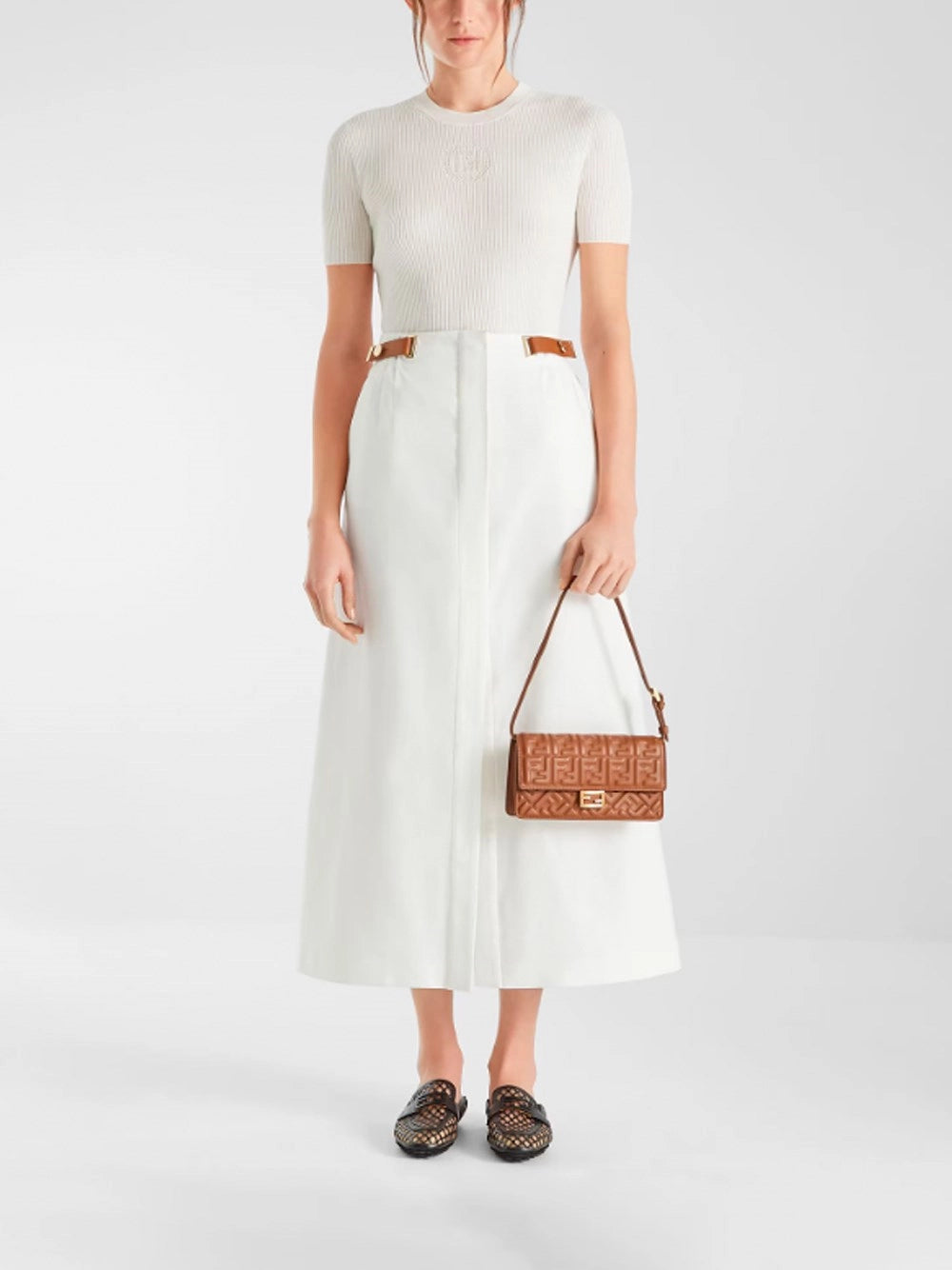 Fendi Women `New Linen` Skirt FENDI
