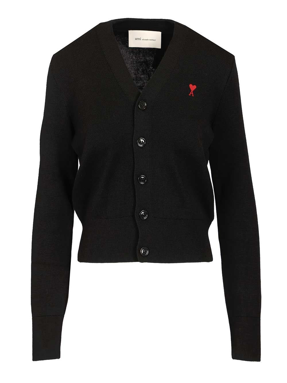 Ami Women Ami De Cœur Cardigan AMI PARIS