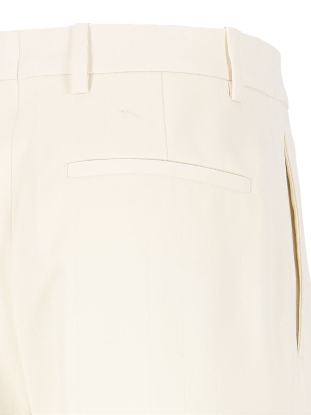 Burberry Women Pinstriped Wool Tailored Trousers BURBERRY
