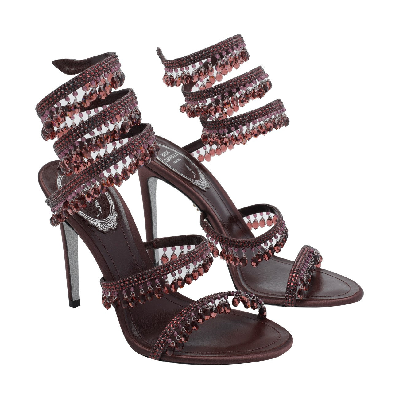 René Caovilla Women Chandelier Pump Sandals RENE CAOVILLA