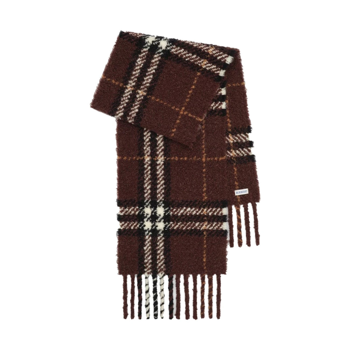 Burberry Women Check Boucle Scarf BURBERRY