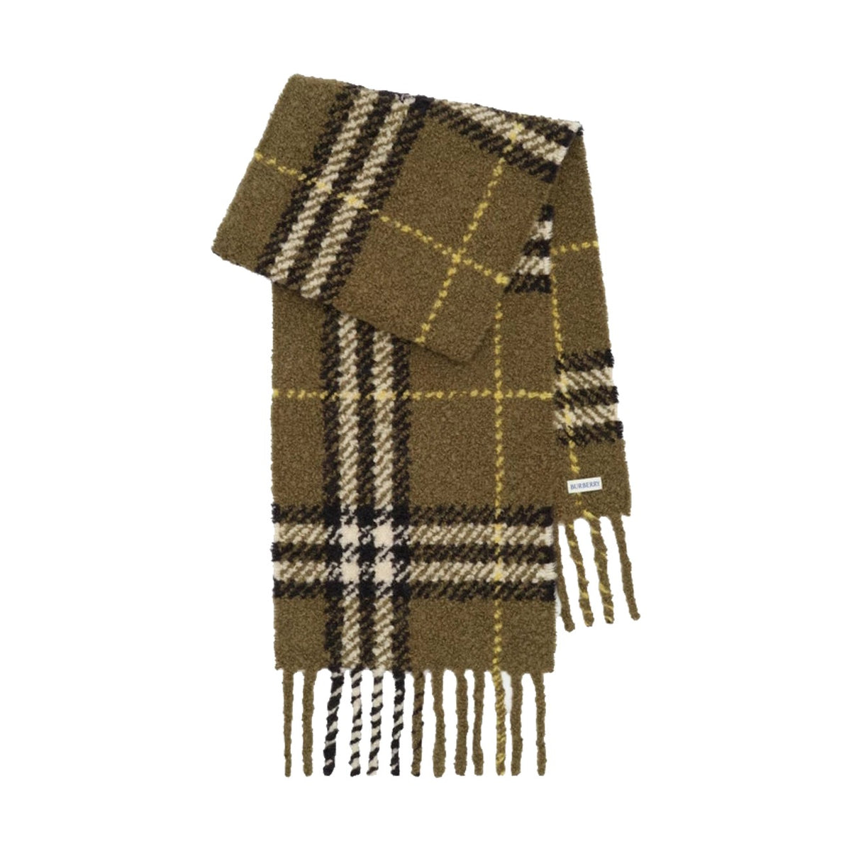 Burberry Women Check Boucle' Scarf BURBERRY