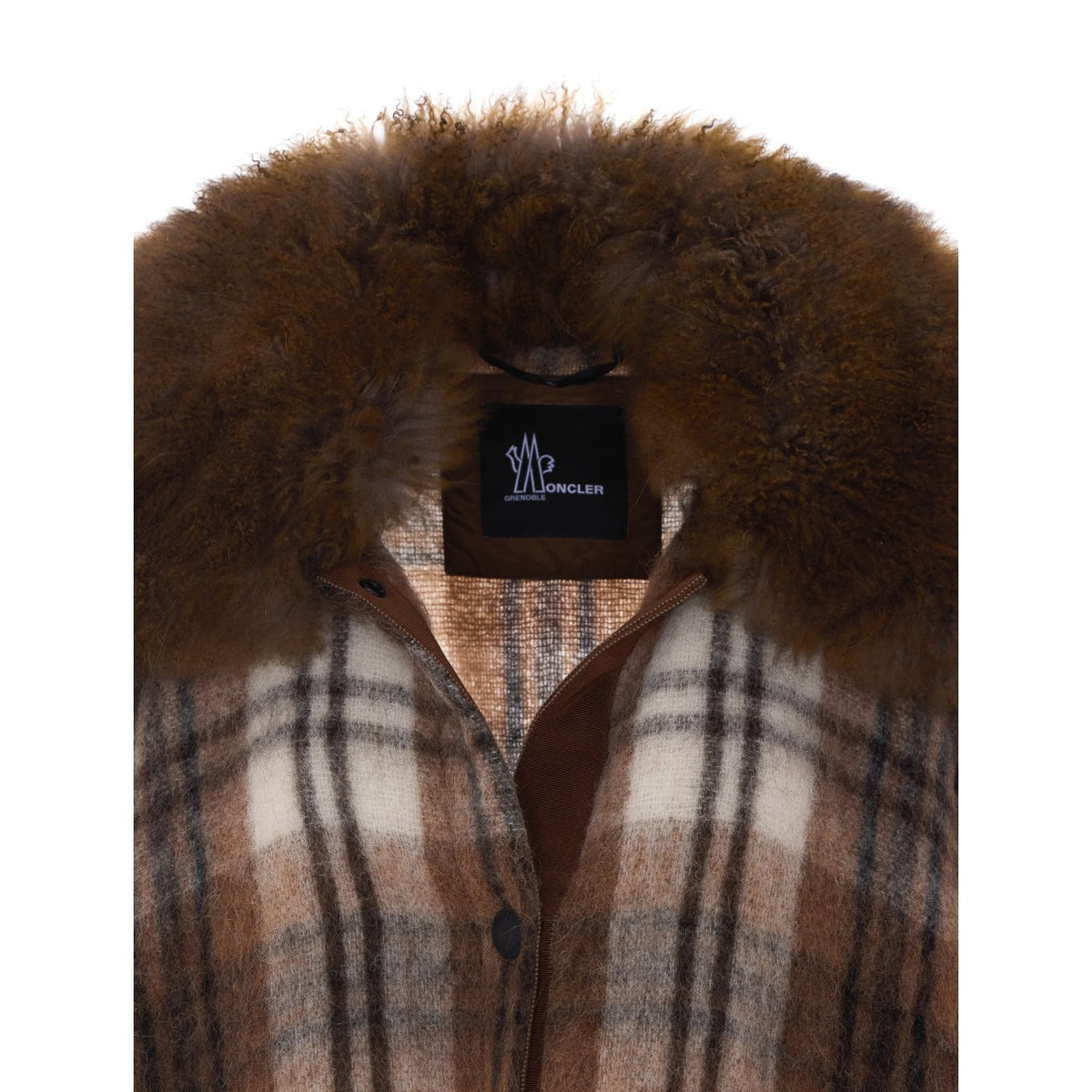 Moncler Grenoble Women Check Cape MONCLER GRENOBLE